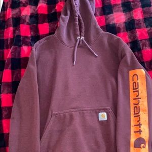 MIDWEIGHT HOODED LOGO SWEATSHIRT
